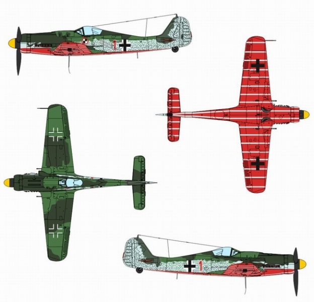 Focke Wulf FW-190D9 'JV44' Red 1<br /><a href='images/pictures/ETH_Arsenal/122700501.jpg' target='_blank'>Full size image</a>
